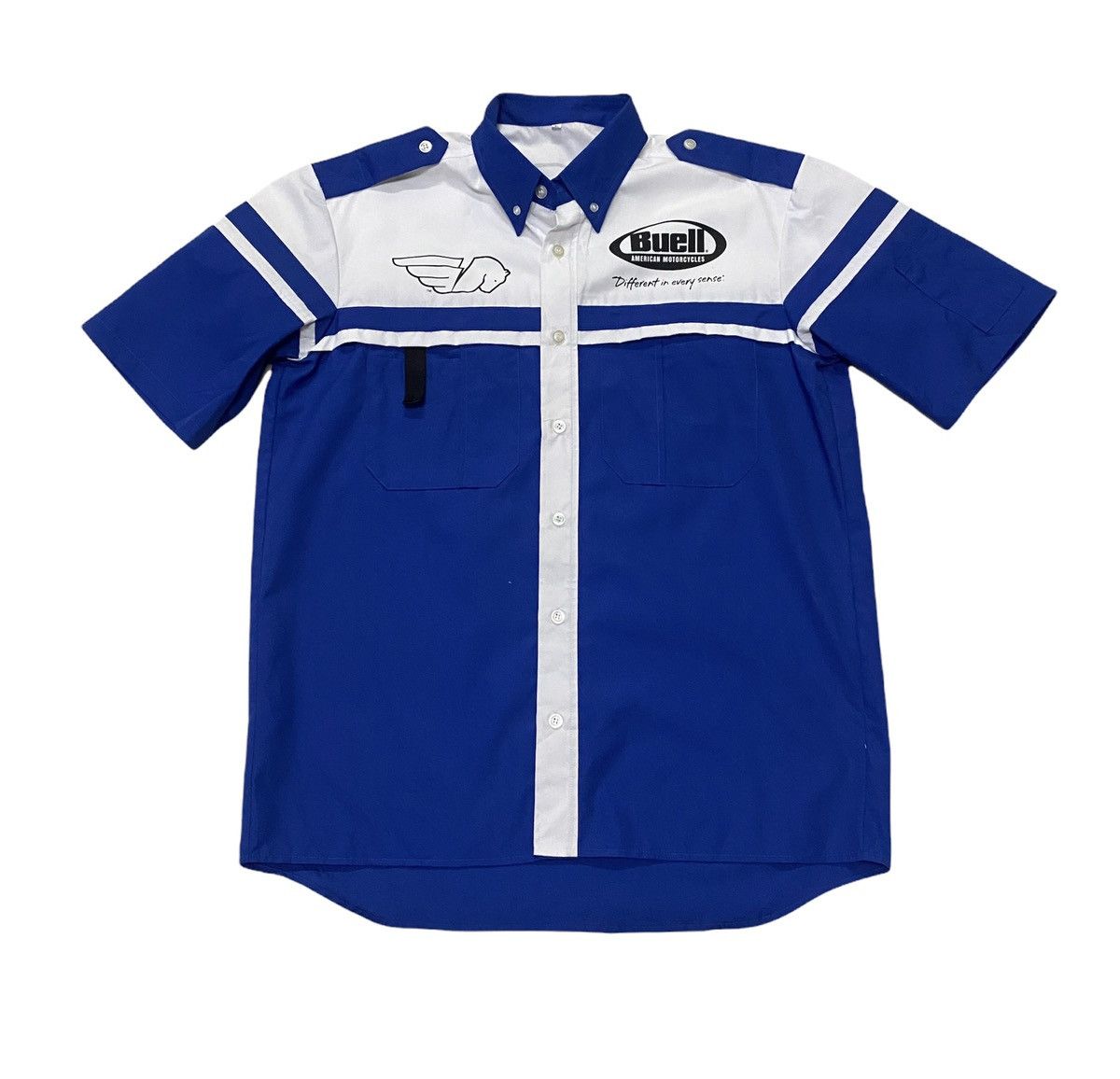 American Edition × Sports Specialties Buell American motorcycle work shirt Size US L / EU 52-54 / 3 - 1 Thumbnail
