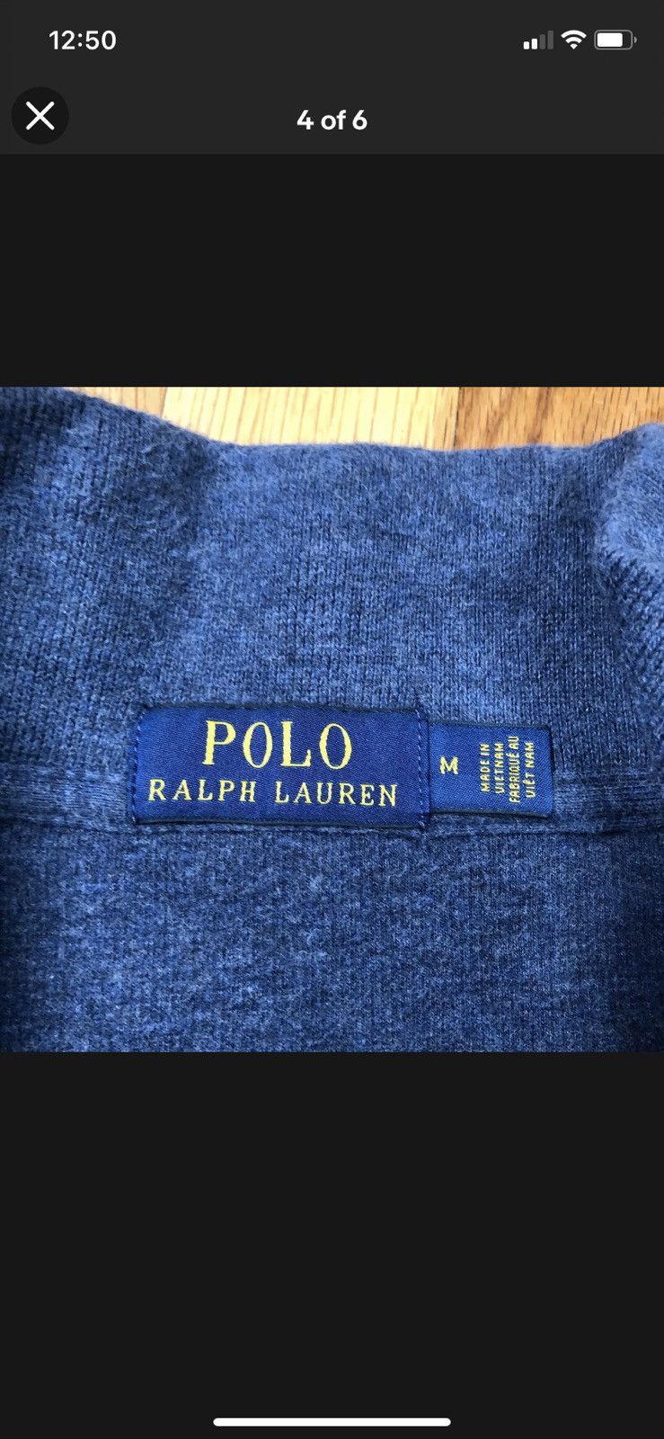 Ralph Lauren Polo sweatshirt 1/4 zip