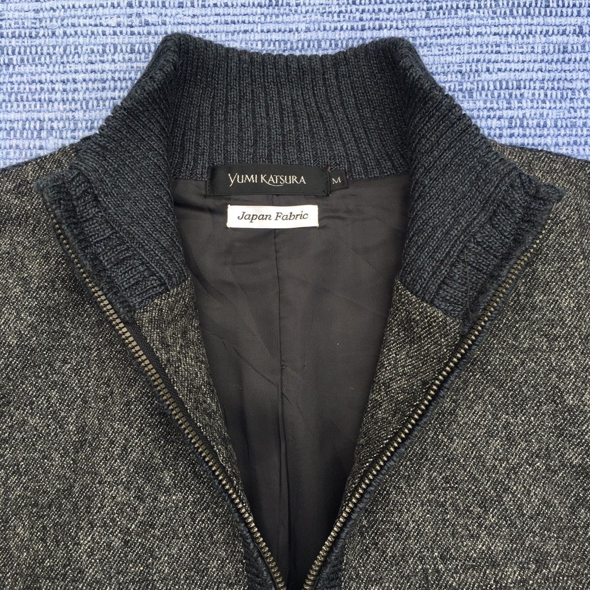 Japanese Brand yumi katsura knitwear jacket Size US M / EU 48-50 / 2 - 2 Thumbnail
