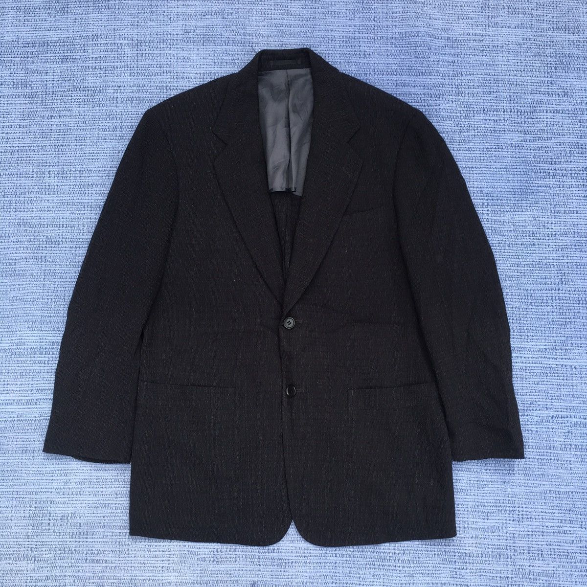 image of Lanvin x Vintage Black Blazer, Men's (Size Small)