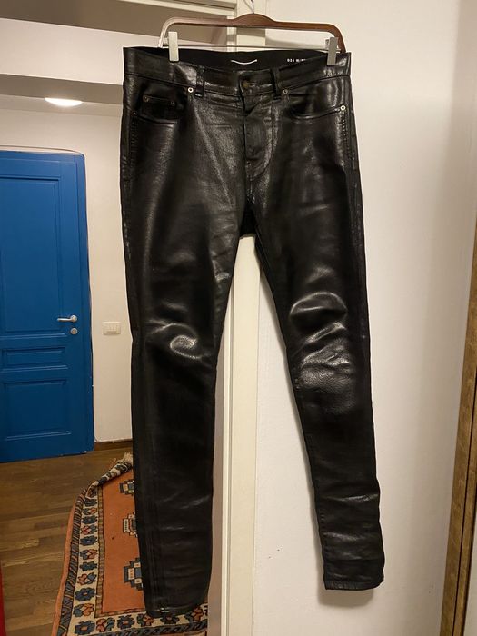 実寸21SS SAINT LAURENT PARIS D24 M/SK-MW 27 - デニム/ジーンズ