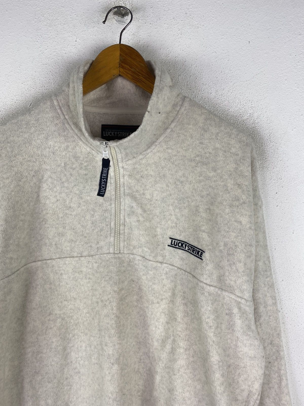 Vintage 🔥SALE🔥VINTAGE STYLE LUCKY STRIKE FLEECE PULLOVER Size US XL / EU 56 / 4 - 5 Thumbnail