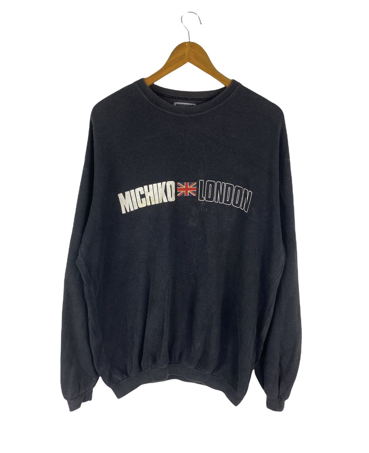 Designer × Michiko Koshino London × Vintage 🔥SALE🔥MICHIKO LONDON SWEATSHIRTS SPEELOUT LOGOS Size US L / EU 52-54 / 3 - 1 Thumbnail