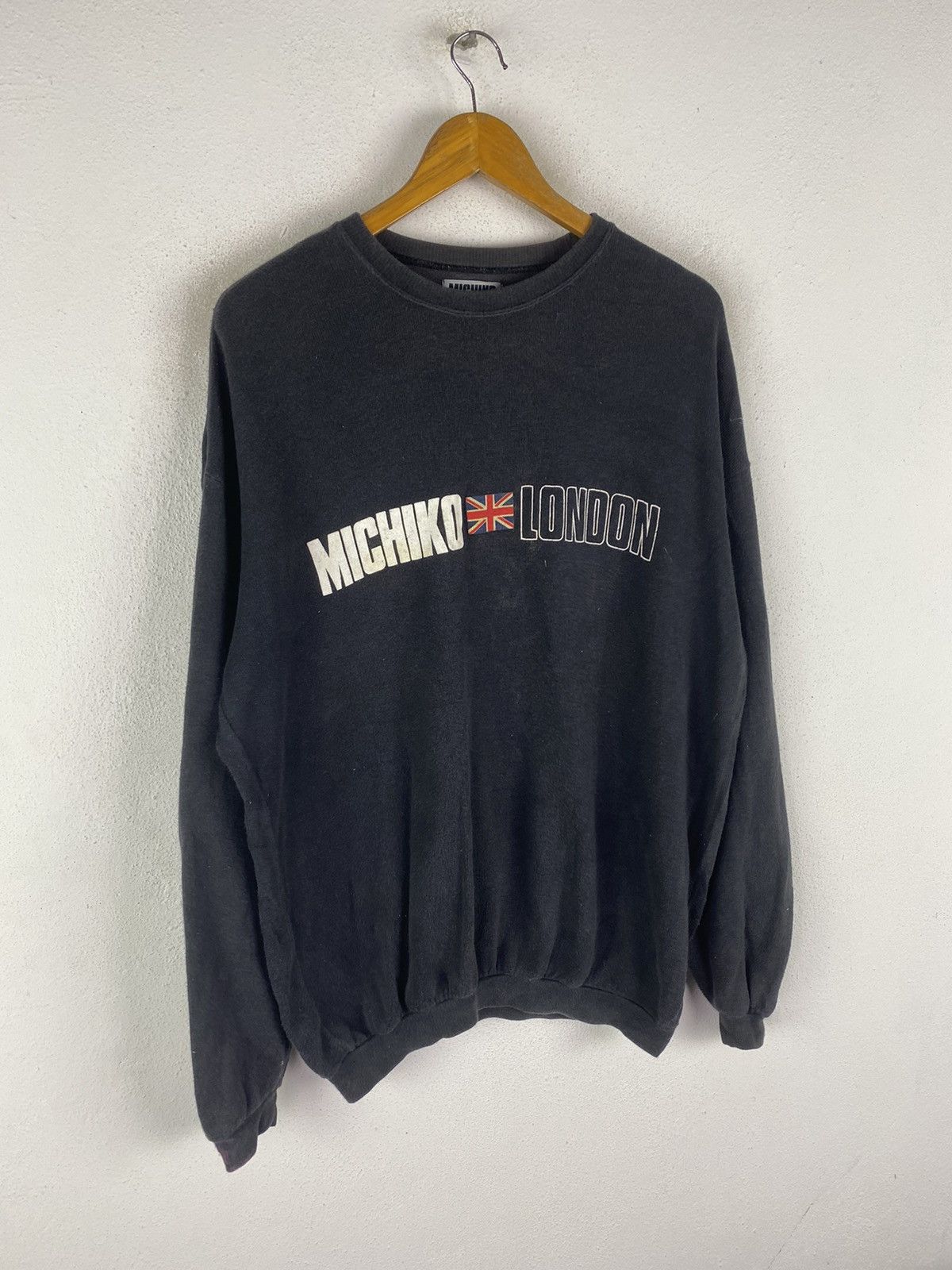 Designer × Michiko Koshino London × Vintage 🔥SALE🔥MICHIKO LONDON SWEATSHIRTS SPEELOUT LOGOS Size US L / EU 52-54 / 3 - 3 Thumbnail