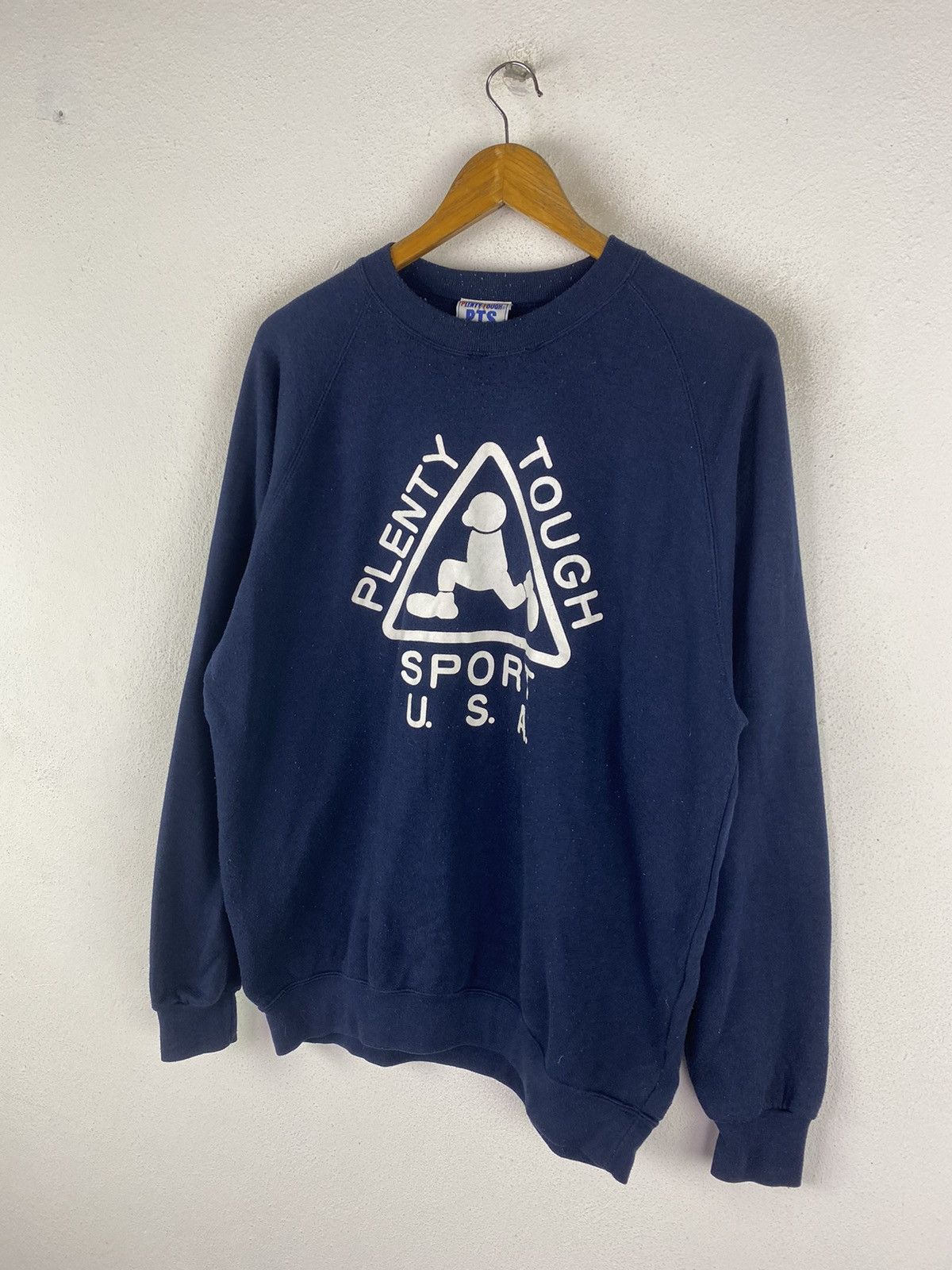 Vintage 🔥SALE🔥VINTAGE PLENTY TOUGH SPORT USA SWEATSHIRT Size US L / EU 52-54 / 3 - 3 Thumbnail