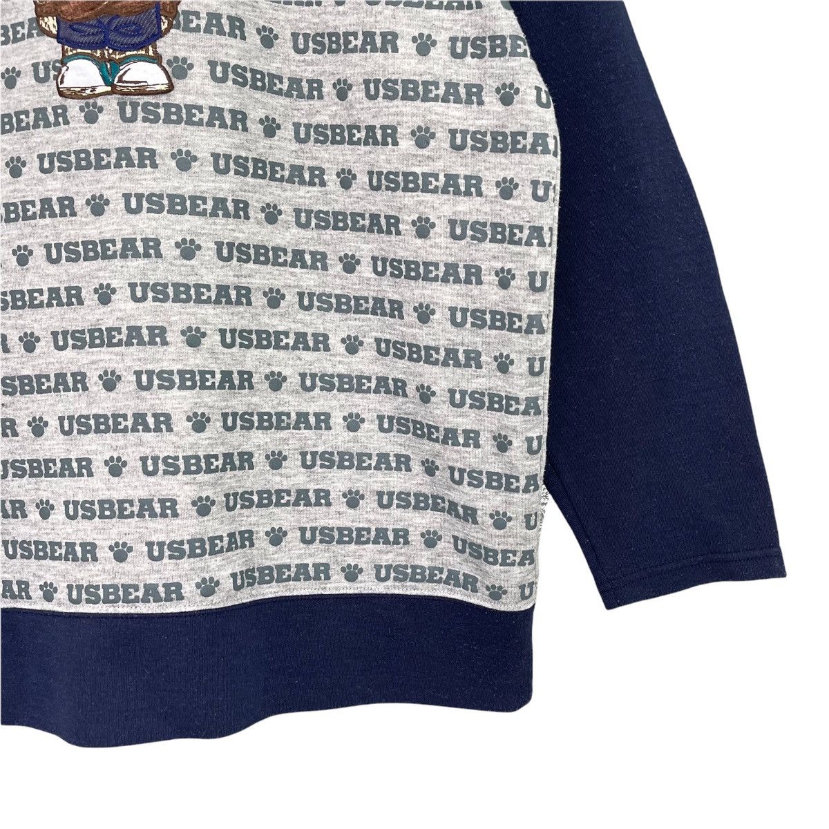 Japanese Brand Us Bear Big Logo Embroidered Crew Neck Sweatshirt size M Size US M / EU 48-50 / 2 - 5 Thumbnail