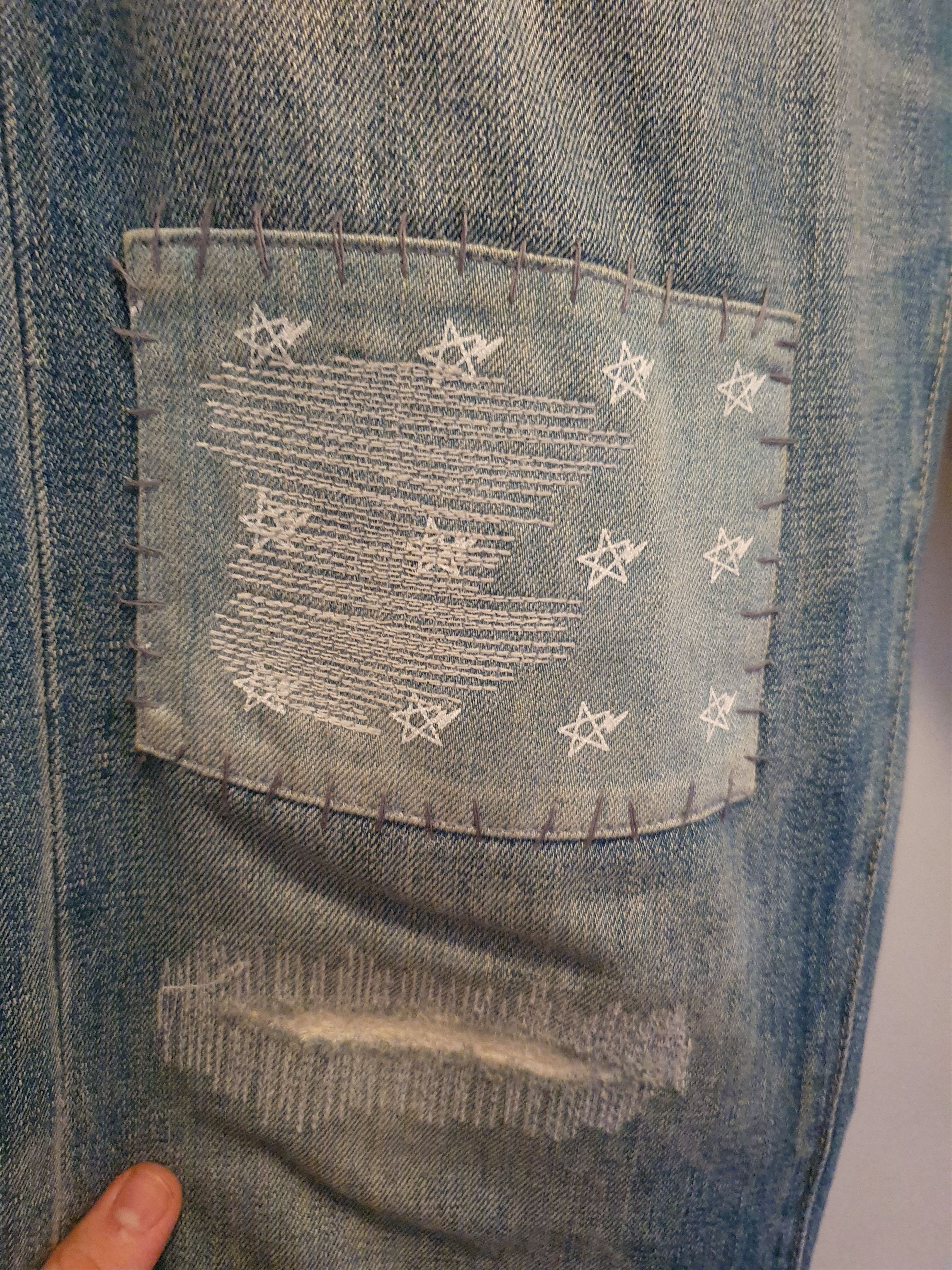 Bape Bape Jeans Size US 35 - 9 Thumbnail