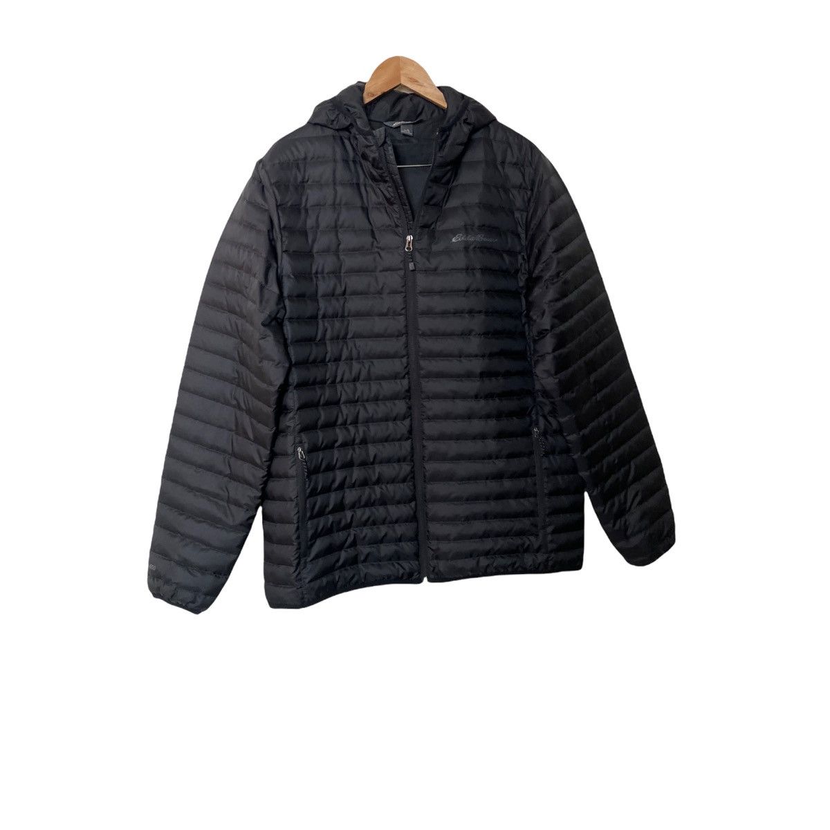 Eddie Bauer Eddie Bauer 650 Microlight Hoody Puffer B Jacket Coat Black ...