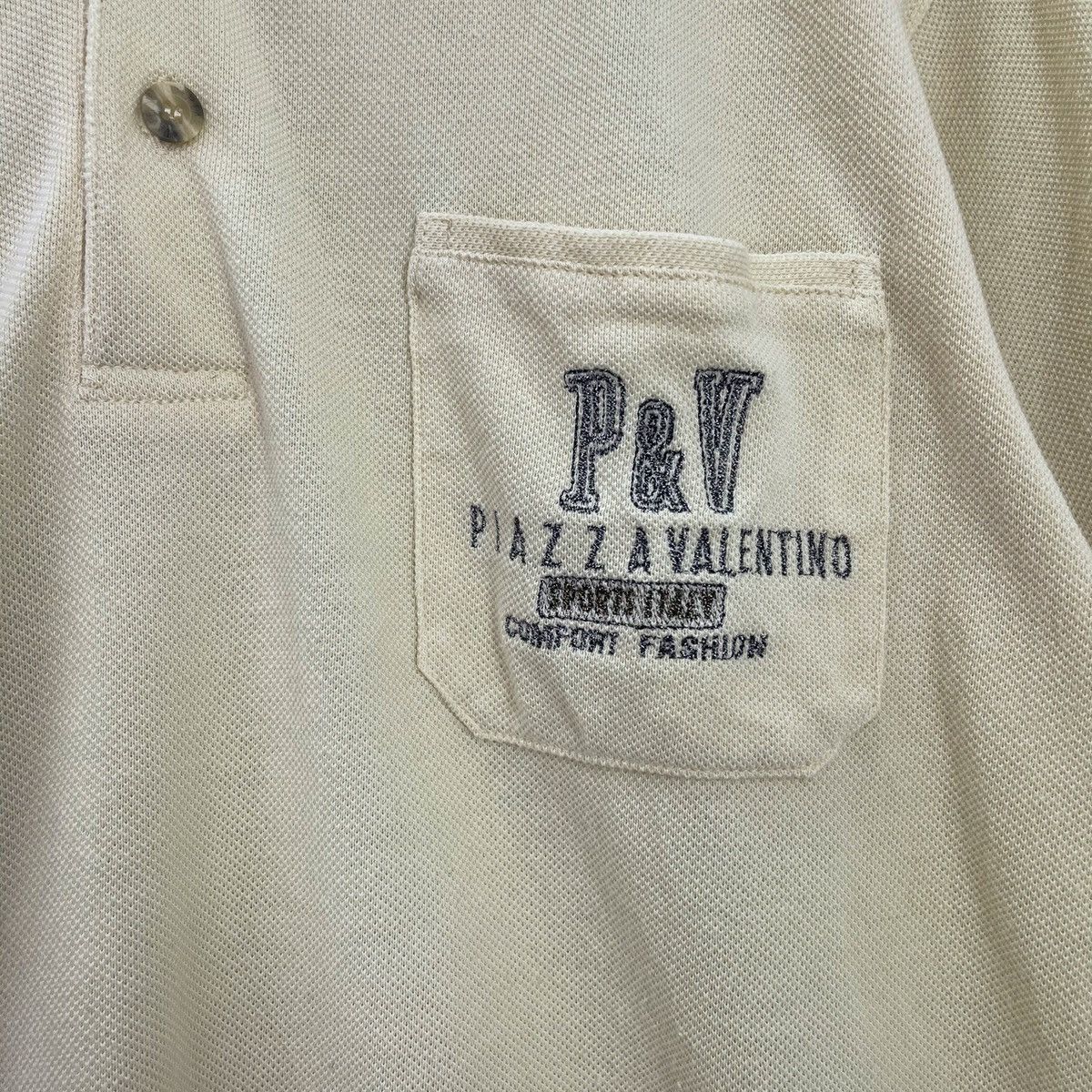 Designer × Valentino Vintage 90’s Piazza Valentino Collar Longsleeve Size M Size US M / EU 48-50 / 2 - 7 Thumbnail