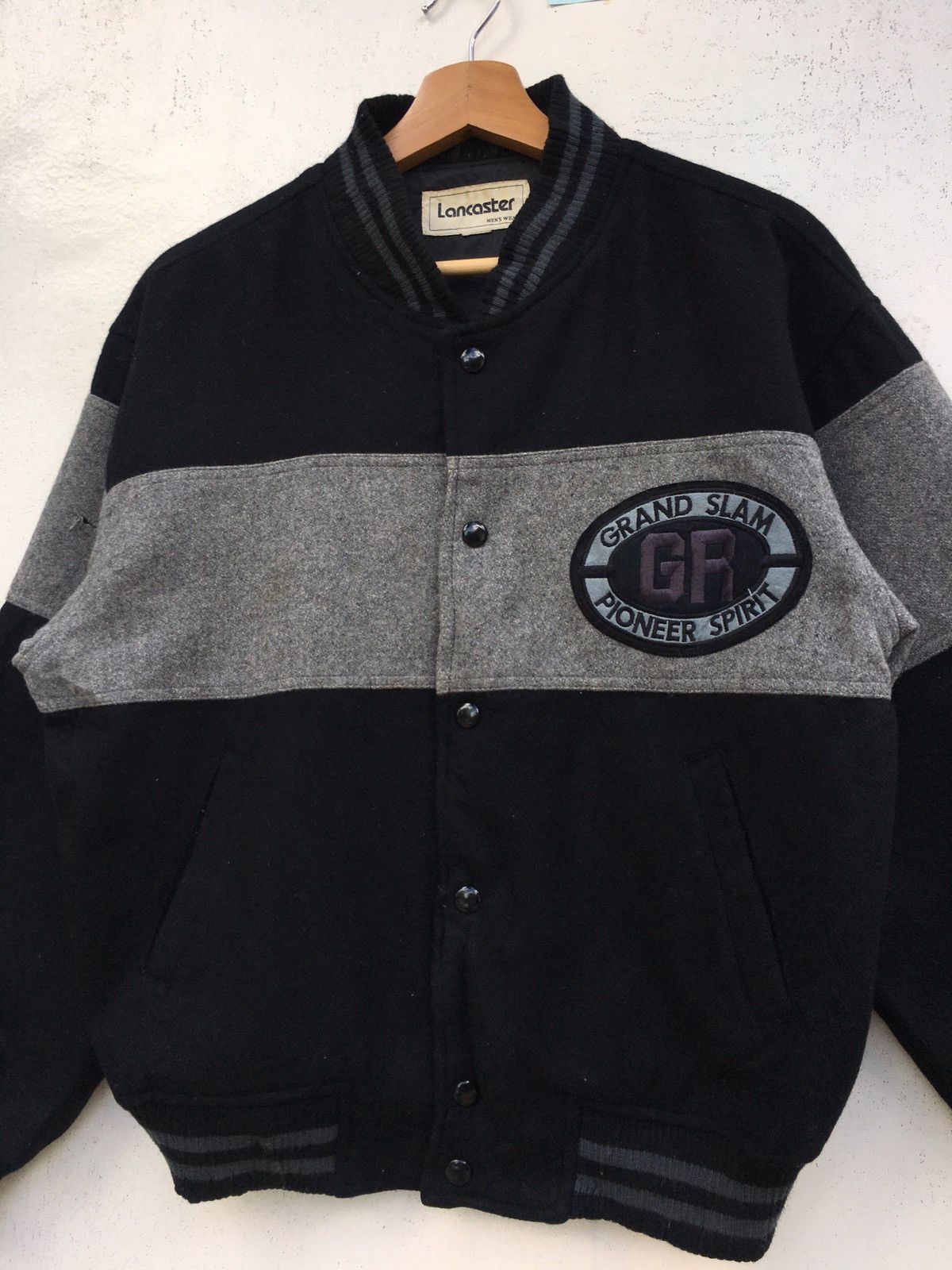 Vintage Vintage 90s Sports Grand Slam Varsity Wool Jacket Size US M / EU 48-50 / 2 - 6 Thumbnail