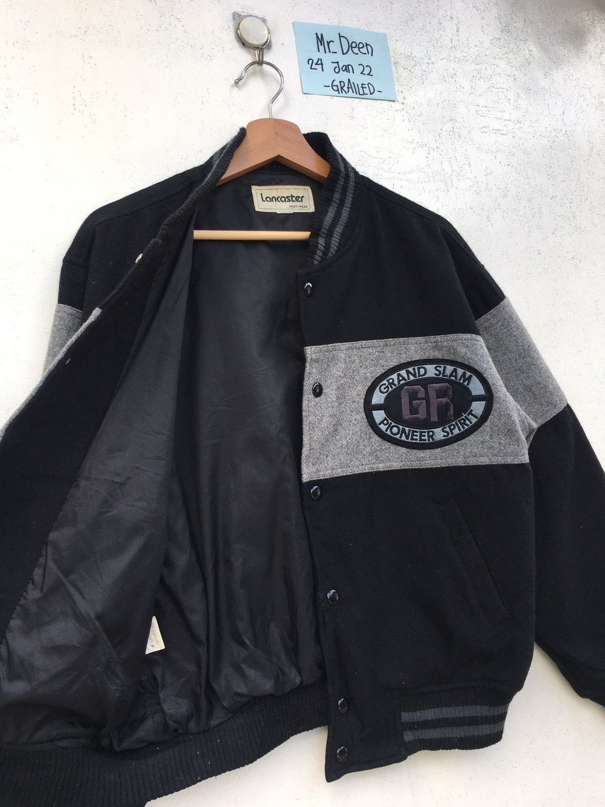 Vintage Vintage 90s Sports Grand Slam Varsity Wool Jacket Size US M / EU 48-50 / 2 - 9 Thumbnail