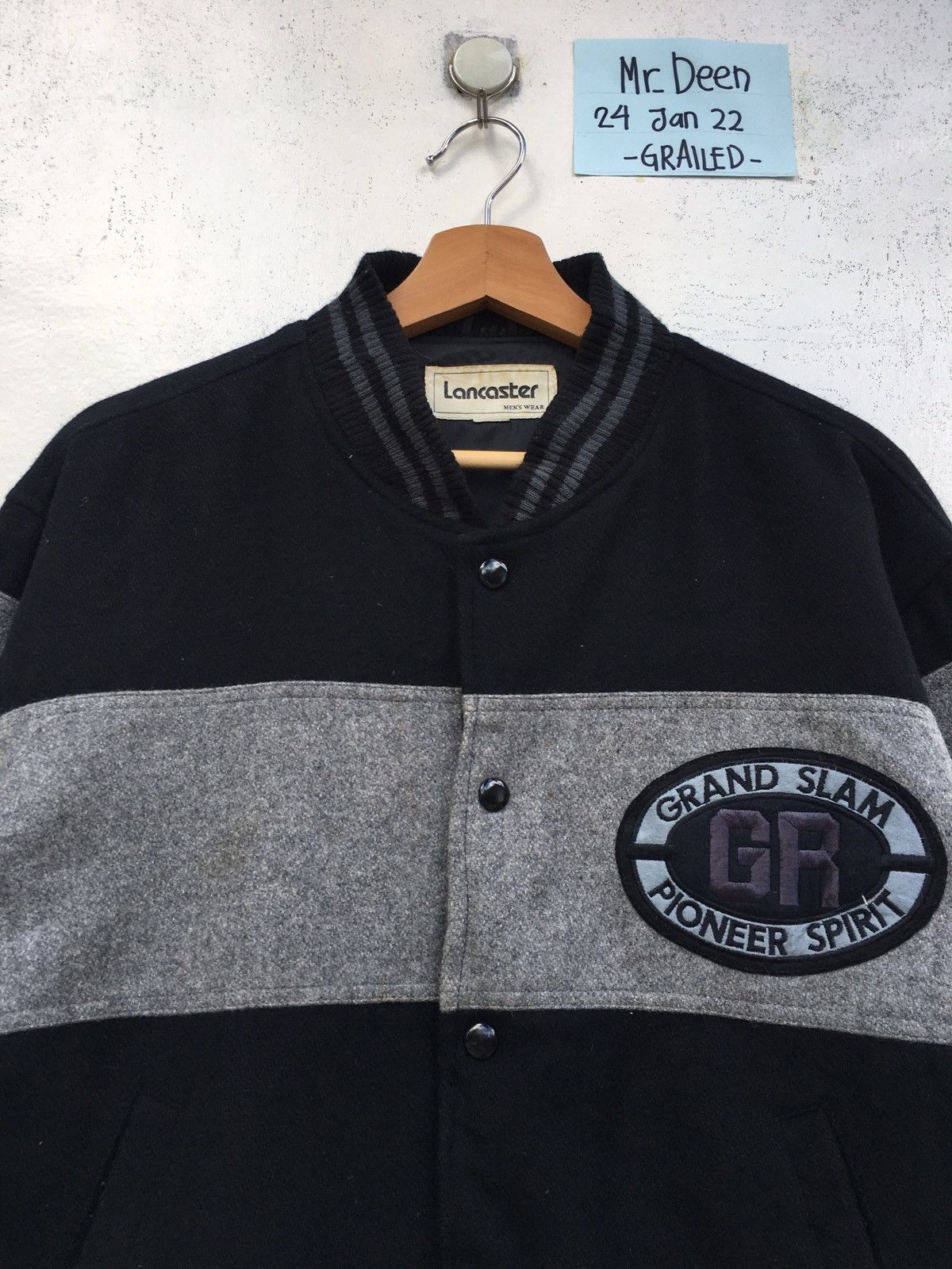 Vintage Vintage 90s Sports Grand Slam Varsity Wool Jacket Size US M / EU 48-50 / 2 - 7 Thumbnail