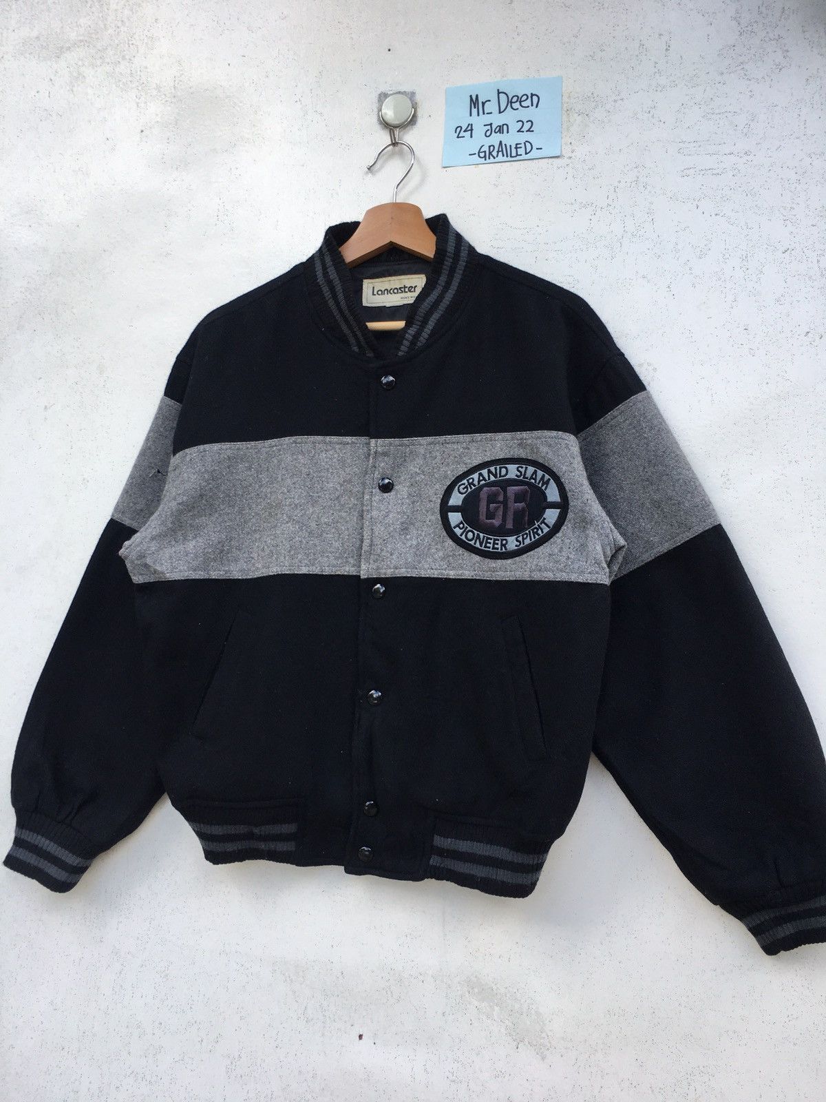 Vintage Vintage 90s Sports Grand Slam Varsity Wool Jacket Size US M / EU 48-50 / 2 - 3 Thumbnail