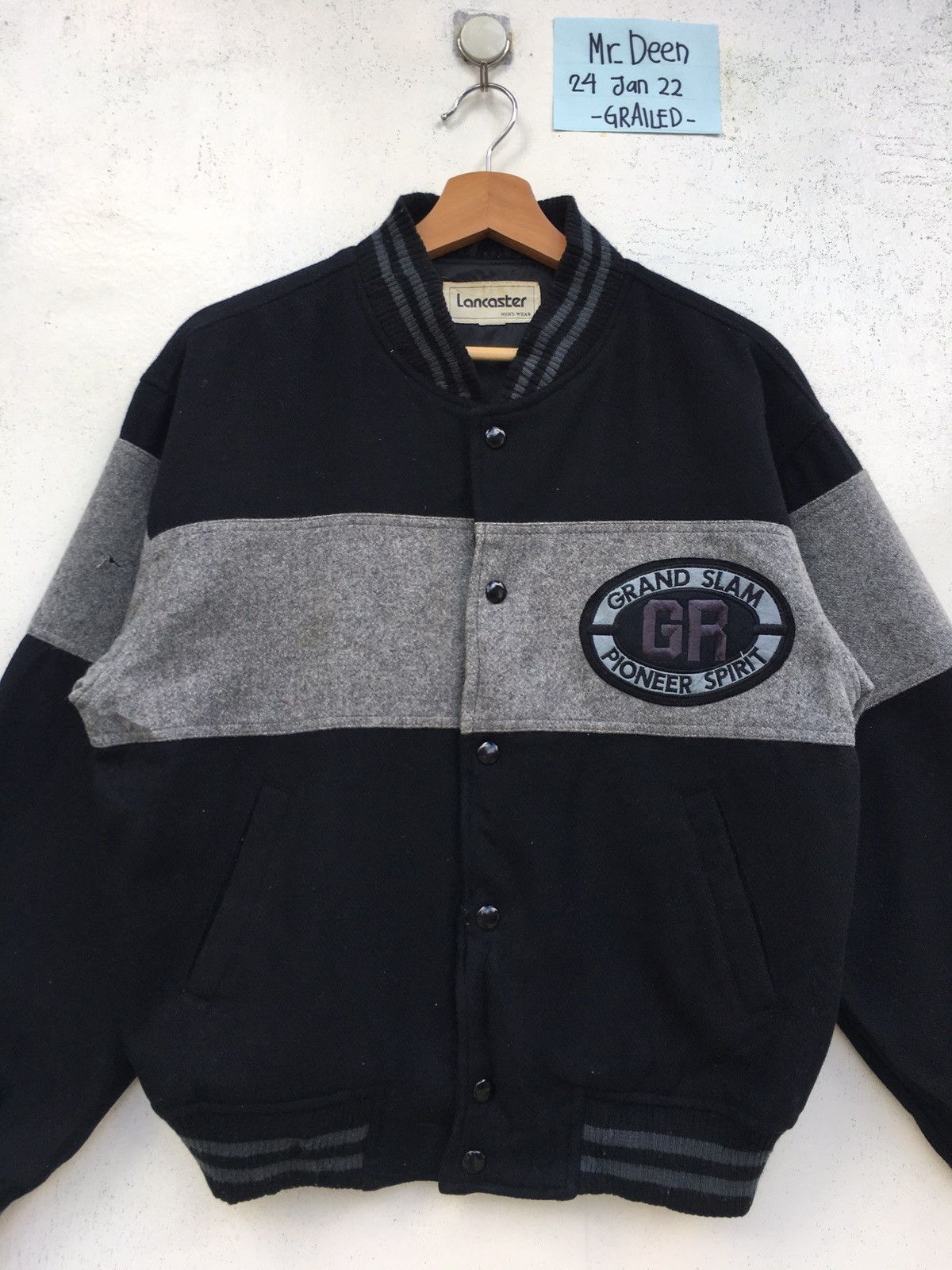 Vintage Vintage 90s Sports Grand Slam Varsity Wool Jacket Size US M / EU 48-50 / 2 - 4 Thumbnail