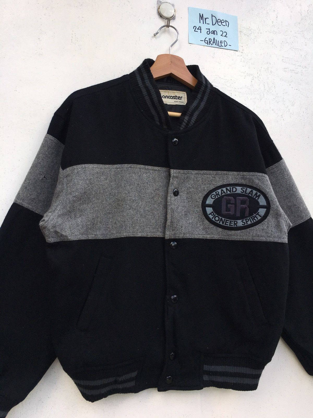 Vintage Vintage 90s Sports Grand Slam Varsity Wool Jacket Size US M / EU 48-50 / 2 - 5 Thumbnail