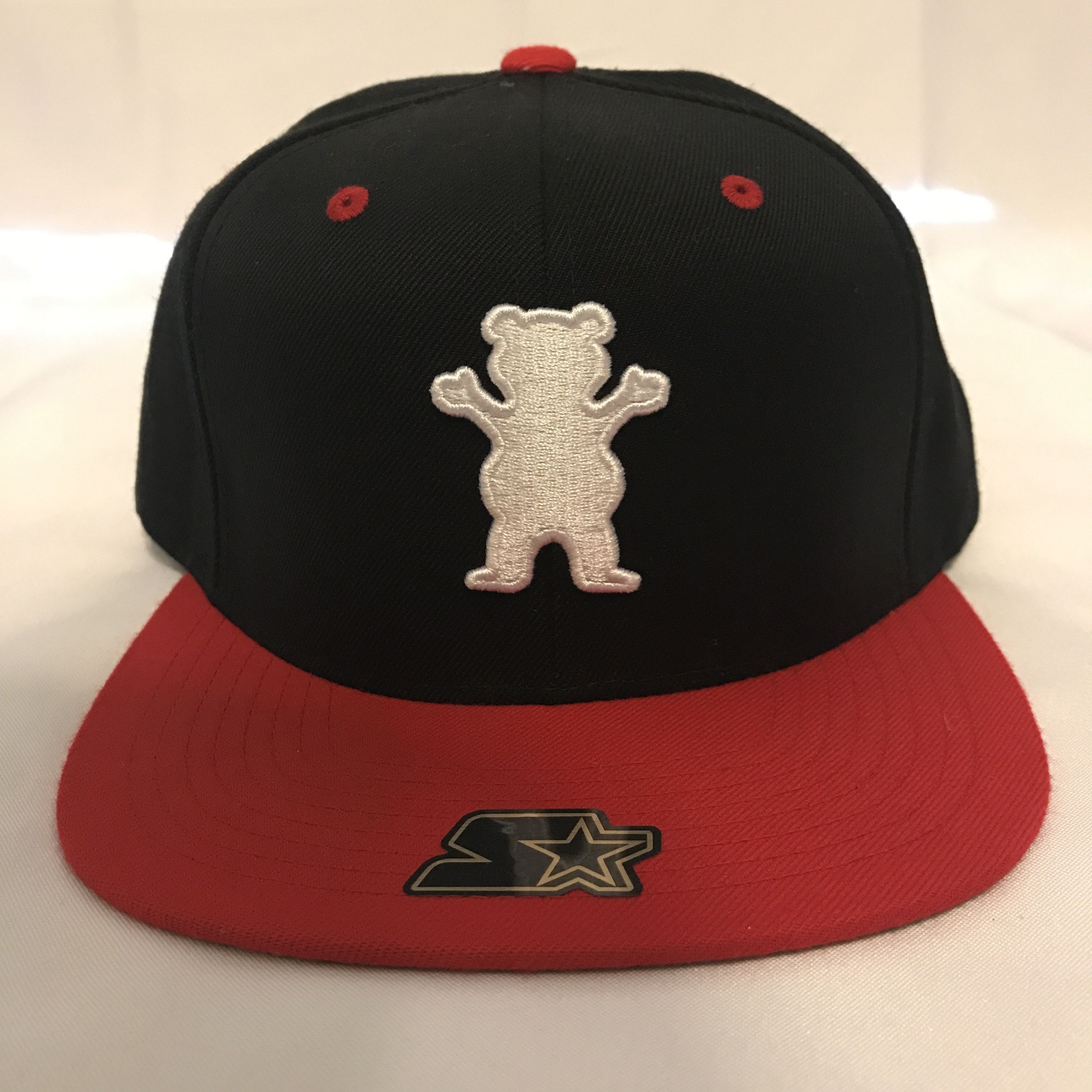 Black bear supreme shops glove hat vintage SnapBack