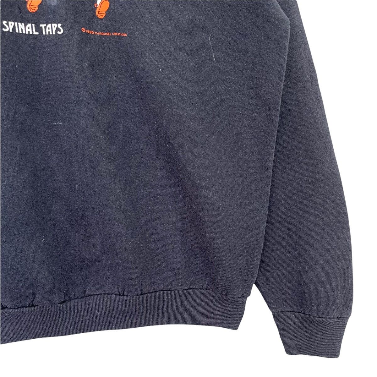 Japanese Brand Vintage 90’s Spinal Taps Big Logo Crewneck Sweatshirt Size L Size US L / EU 52-54 / 3 - 7 Thumbnail