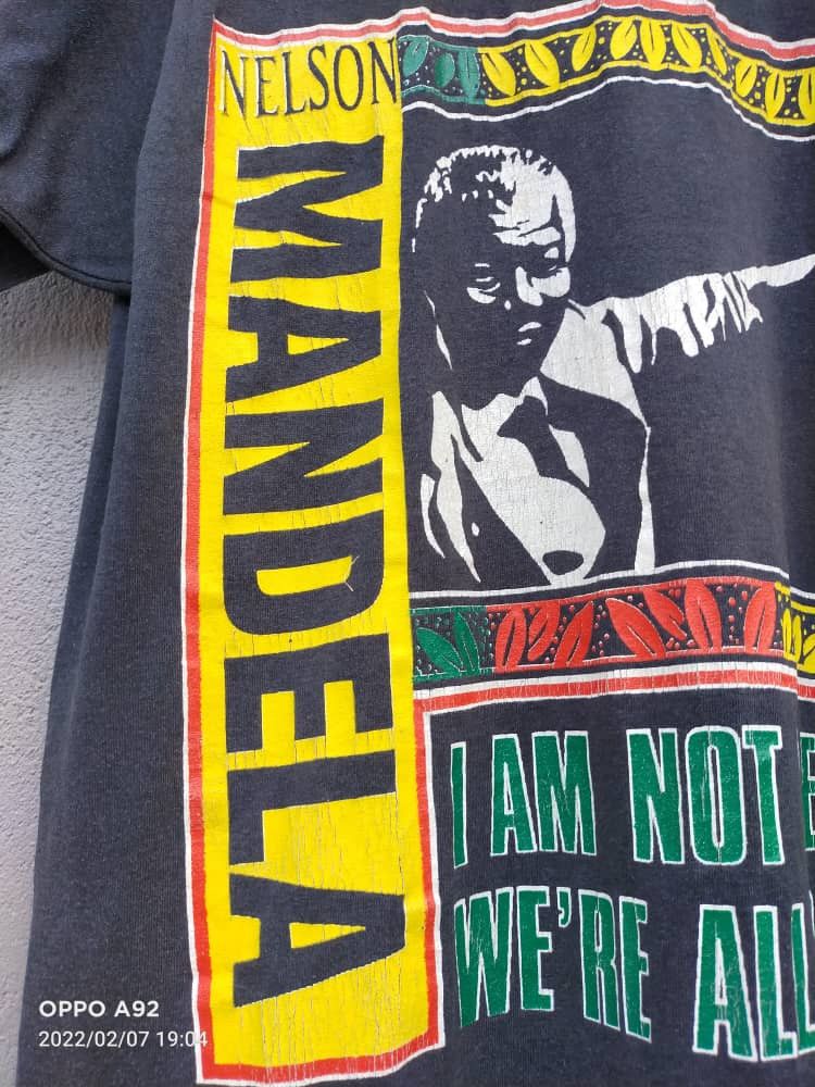 Vintage Vintage Nelson Mandela Peace Freedom Tour Tee Size US M / EU 48-50 / 2 - 5 Thumbnail