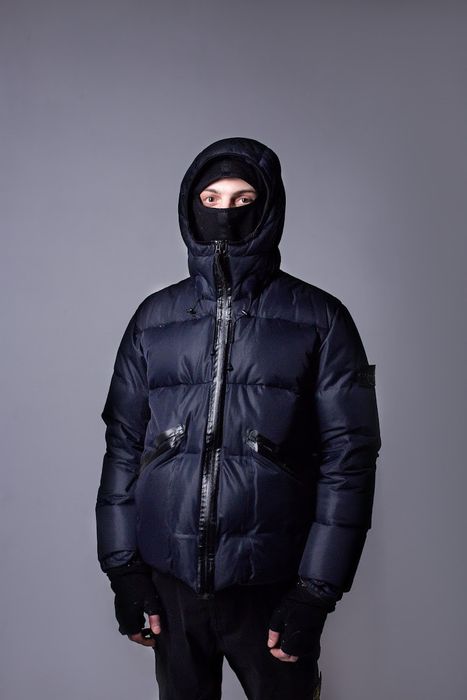 Stone island top welded down jacket