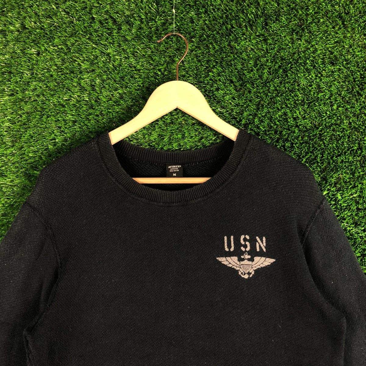 Avirex Vintage U.S.N. Avirex Sweatshirt Crewneck Size US M / EU 48-50 / 2 - 3 Thumbnail