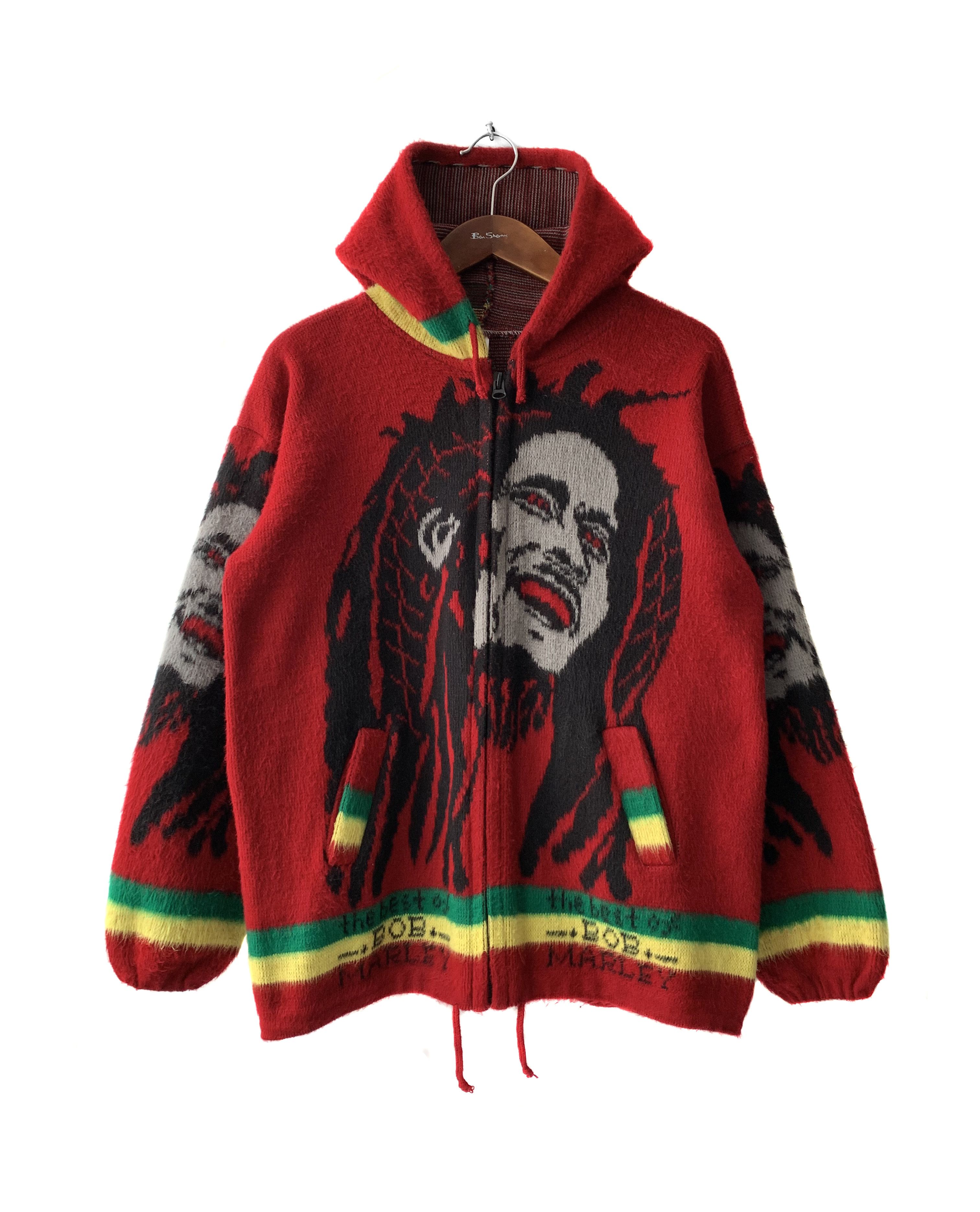 Bob marley sweater jacket sales