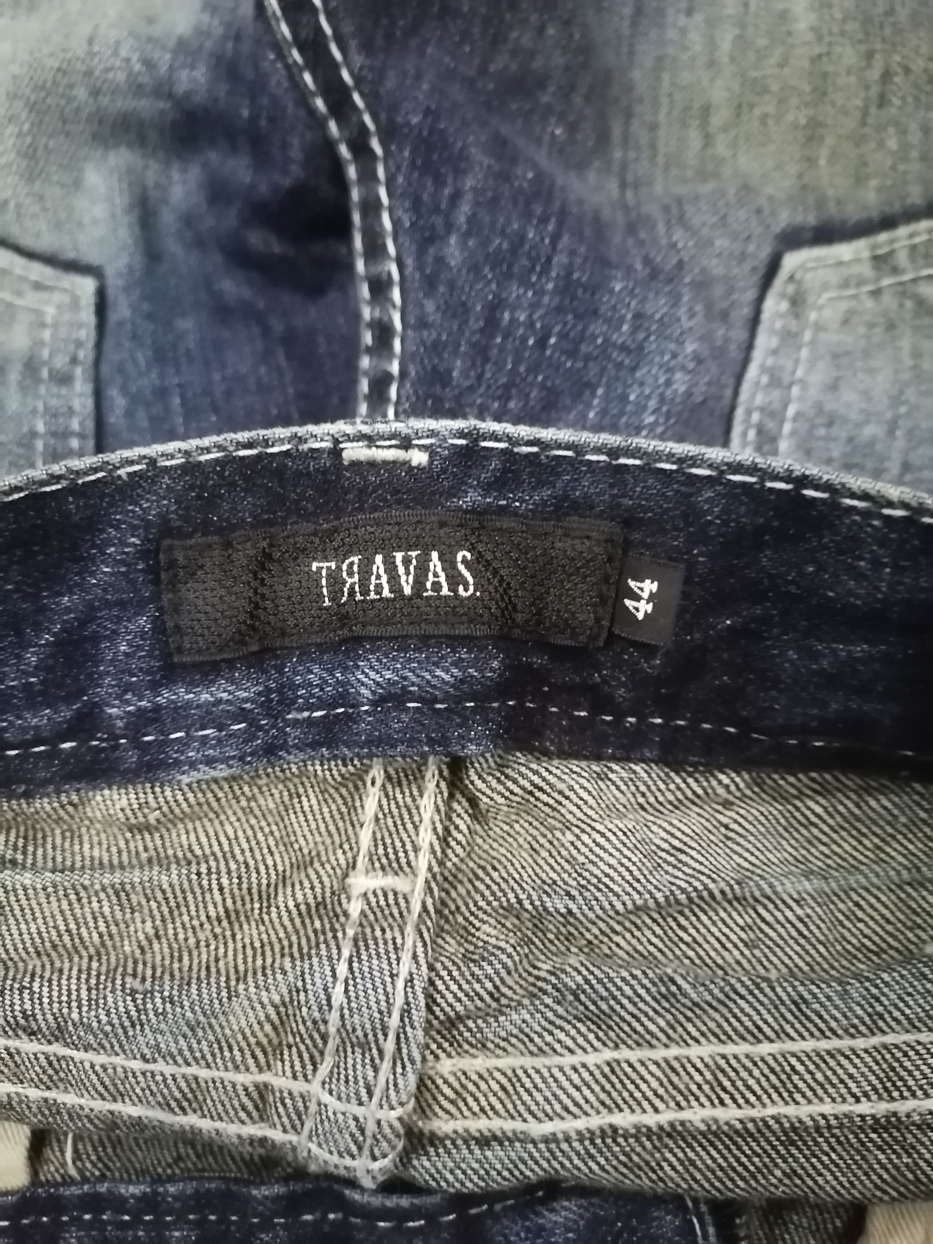 If Six Was Nine × Japanese Brand × Le Grande Bleu (L.G.B.) Flare Jeans Travas Splattered Paint Distressed Denim Pants Size US 30 / EU 46 - 6 Thumbnail