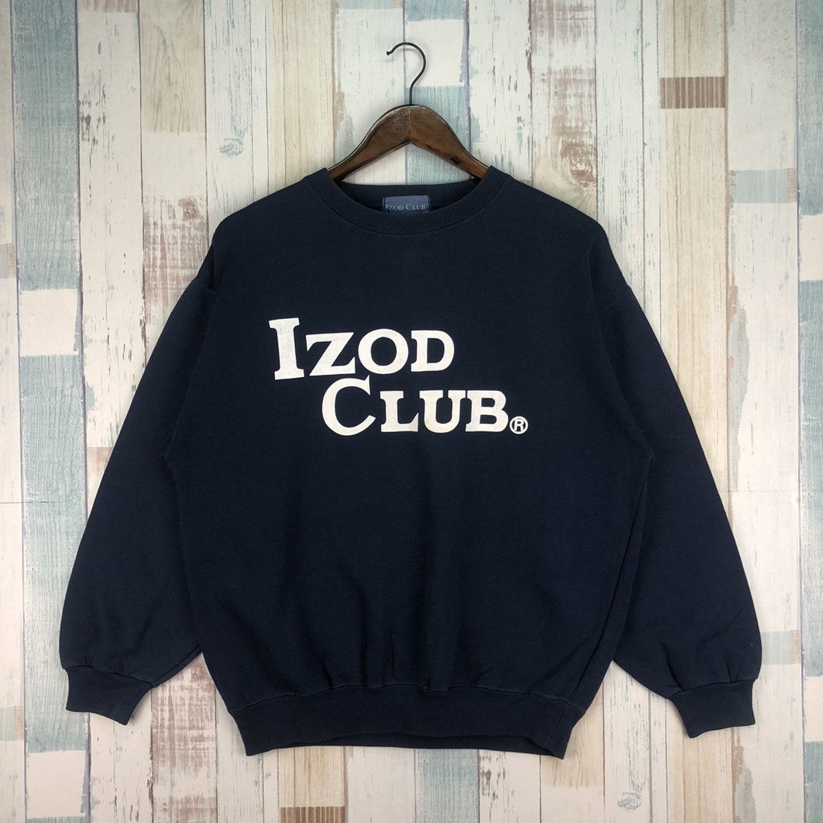 Vintage Izod Club Big Logo Sweatshirt Crewneck