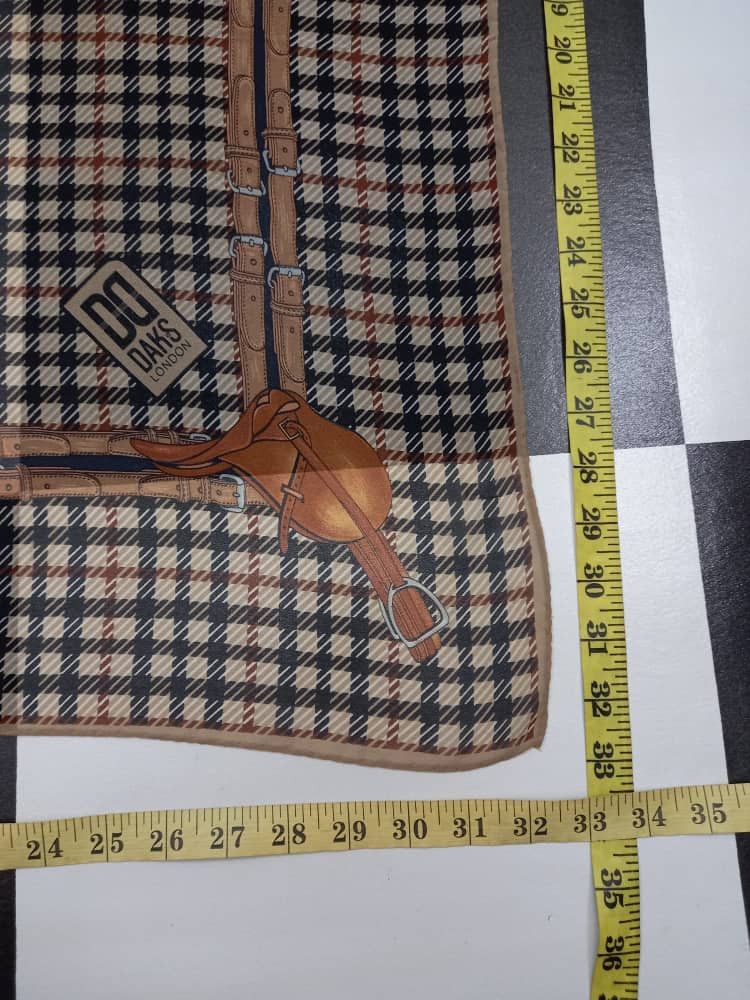 DAKS Daks London Silk Scarf Size ONE SIZE - 7 Thumbnail