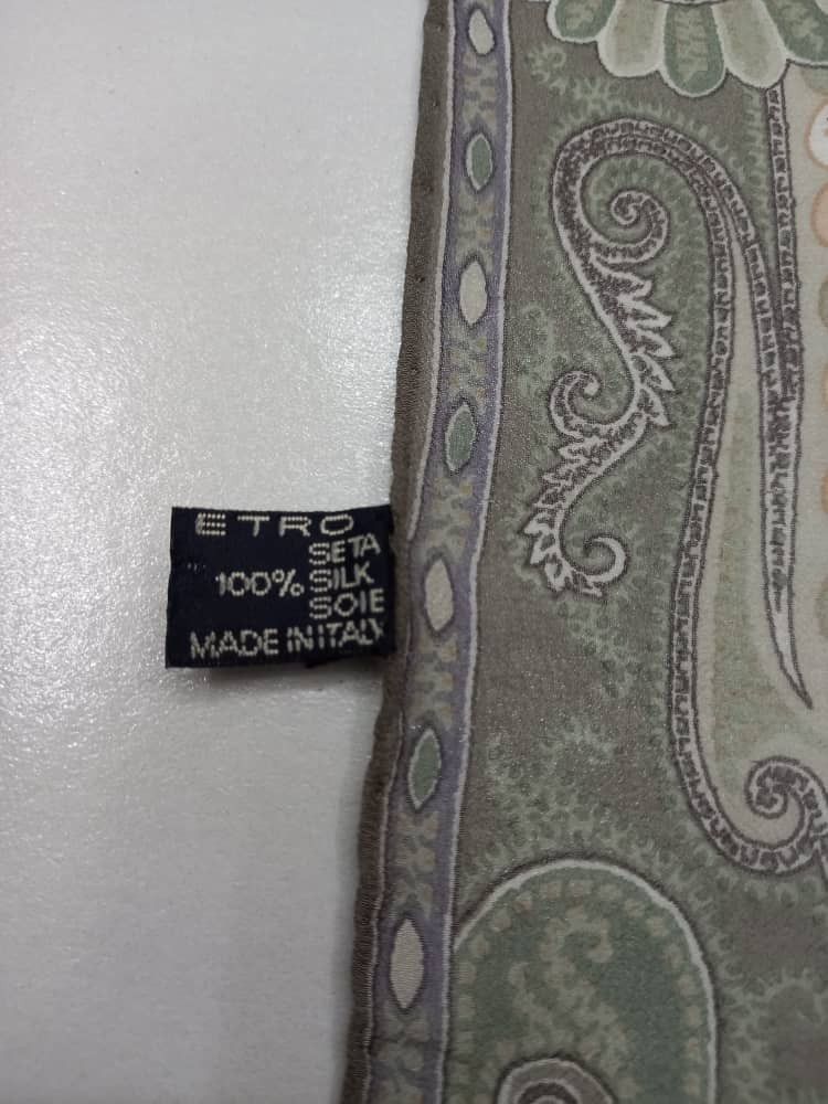 Etro Etro Silk Scarf Size ONE SIZE - 7 Thumbnail