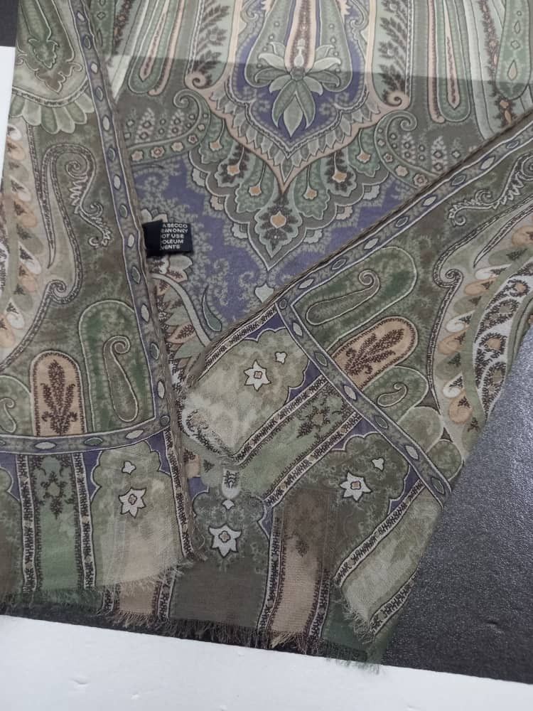 Etro Etro Silk Scarf Size ONE SIZE - 2 Thumbnail
