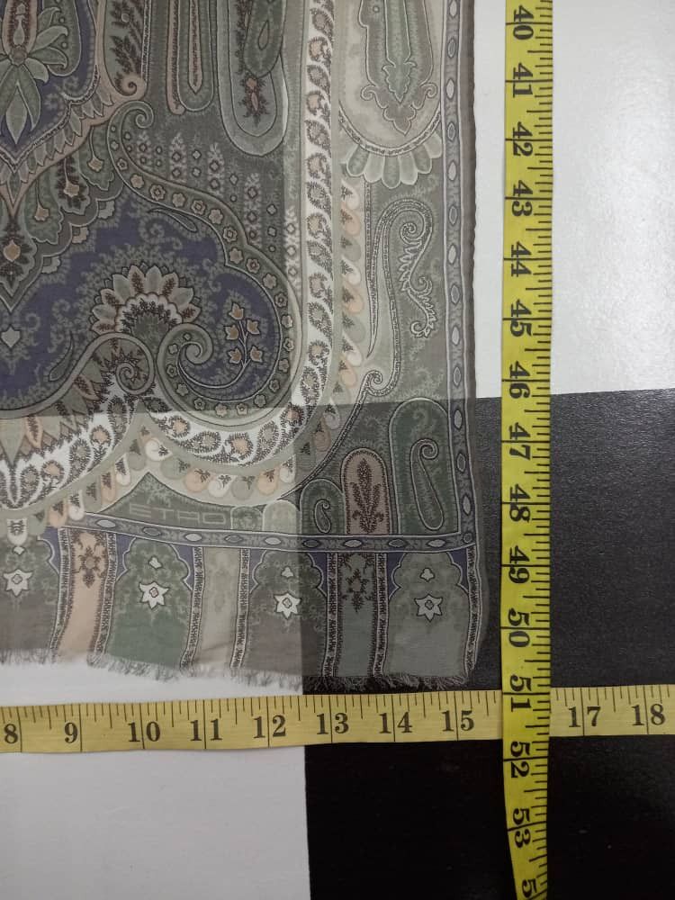 Etro Etro Silk Scarf Size ONE SIZE - 3 Thumbnail
