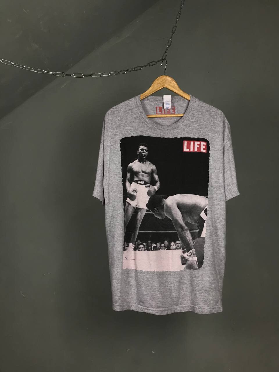 Vintage Muhammad Ali vintage streetwear tee Size US XXL / EU 58 / 5 - 1 Thumbnail