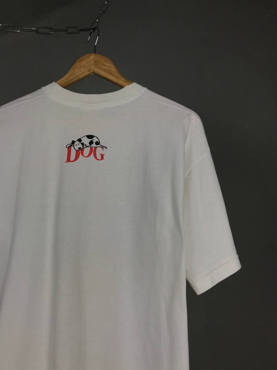 Vintage Dog animal streetwear vintage art tee Size US L / EU 52-54 / 3 - 4 Thumbnail