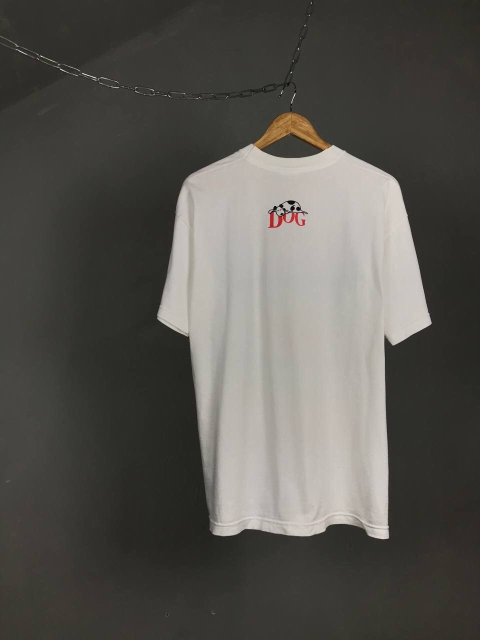 Vintage Dog animal streetwear vintage art tee Size US L / EU 52-54 / 3 - 3 Thumbnail