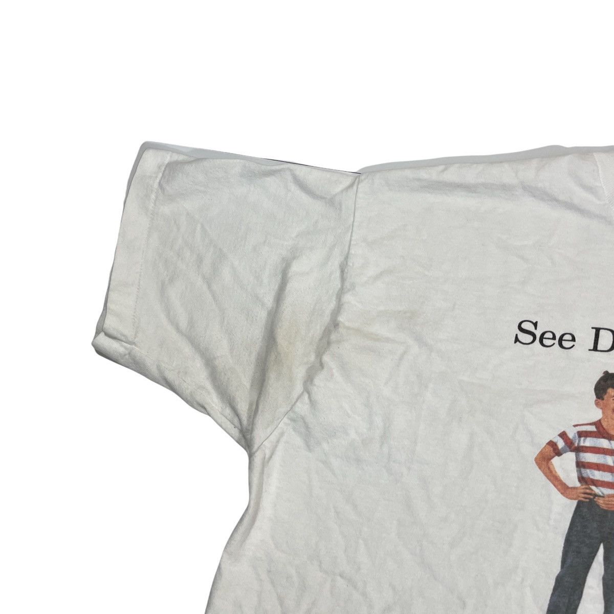 Fruit Of The Loom × Vintage 90s Dick & Jane Tee Size US M / EU 48-50 / 2 - 3 Thumbnail