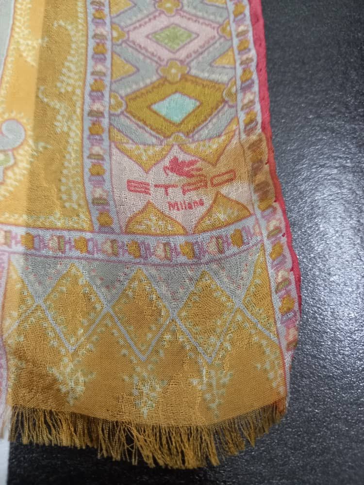Etro ETRO Milano Silk Scarf Size ONE SIZE - 6 Thumbnail