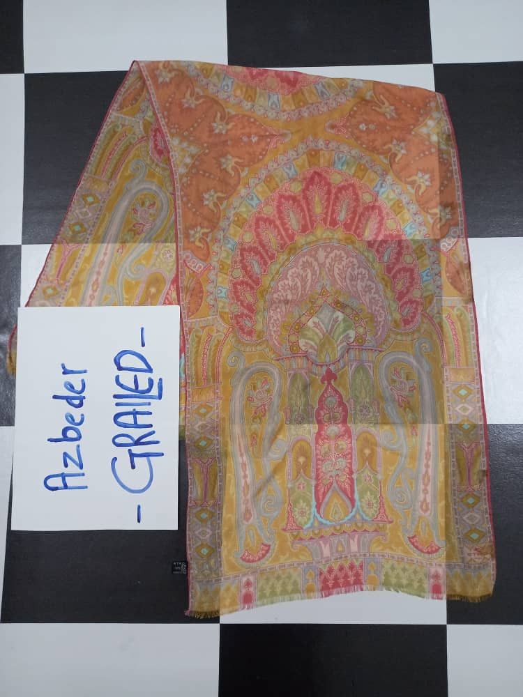 Etro ETRO Milano Silk Scarf Size ONE SIZE - 1 Thumbnail