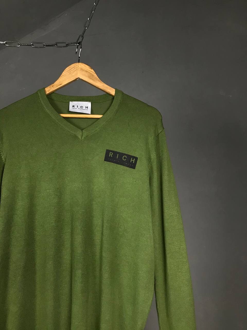 Designer × John Richmond John Richmond luxury designer sweatshirt Size US M / EU 48-50 / 2 - 2 Thumbnail