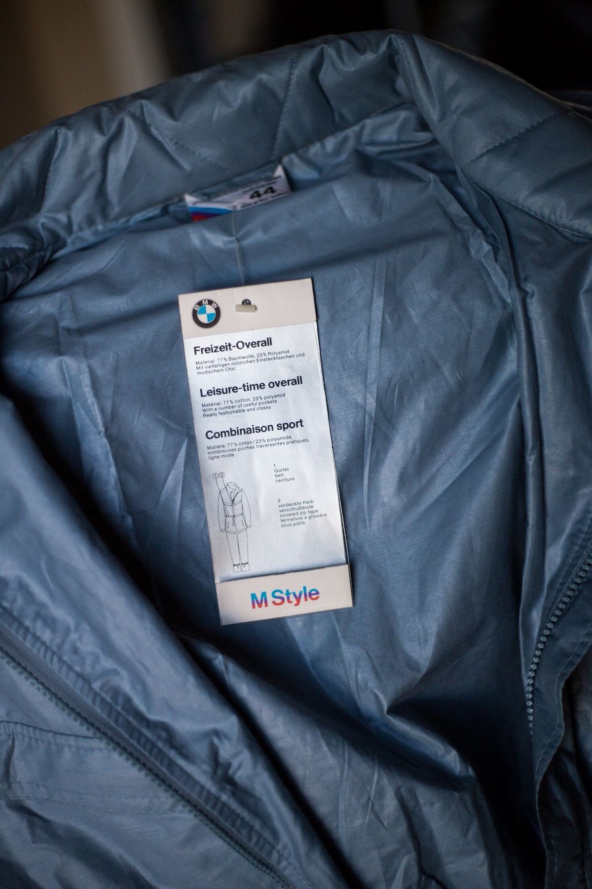 BMW BMW 1980s 'M Style' Jumpsuit ; e30 m3 e9 csl Size US 30 / EU 46 - 4 Thumbnail