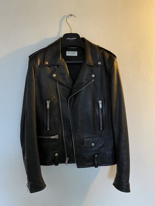 Saint Laurent Paris Saint Laurent YSL L01 Leather jacket size 48 | Grailed