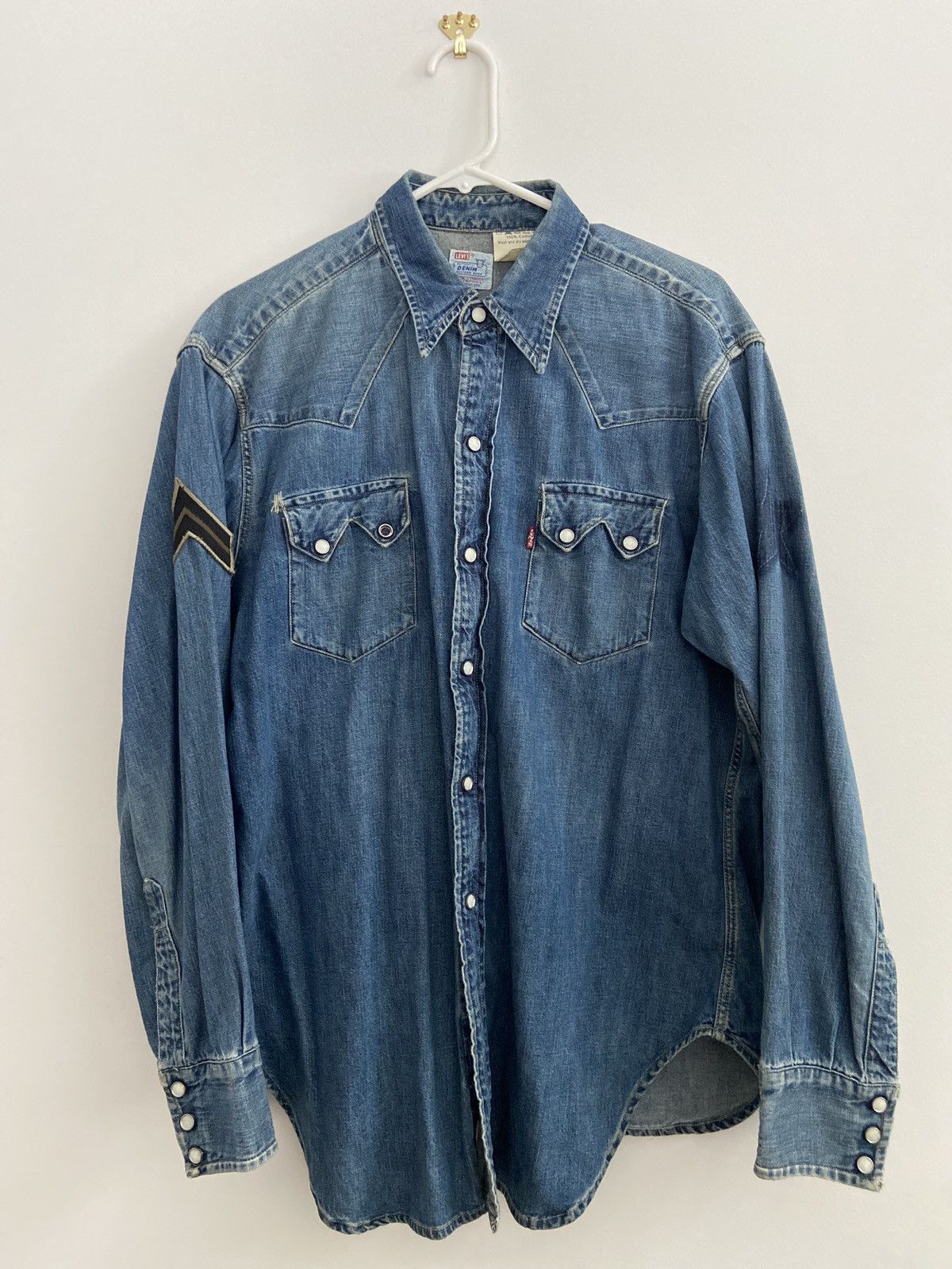 Levi's Vintage Clothing Levi’s Vintage Clothing Denim Shirt XL Size US XL / EU 56 / 4 - 10 Thumbnail