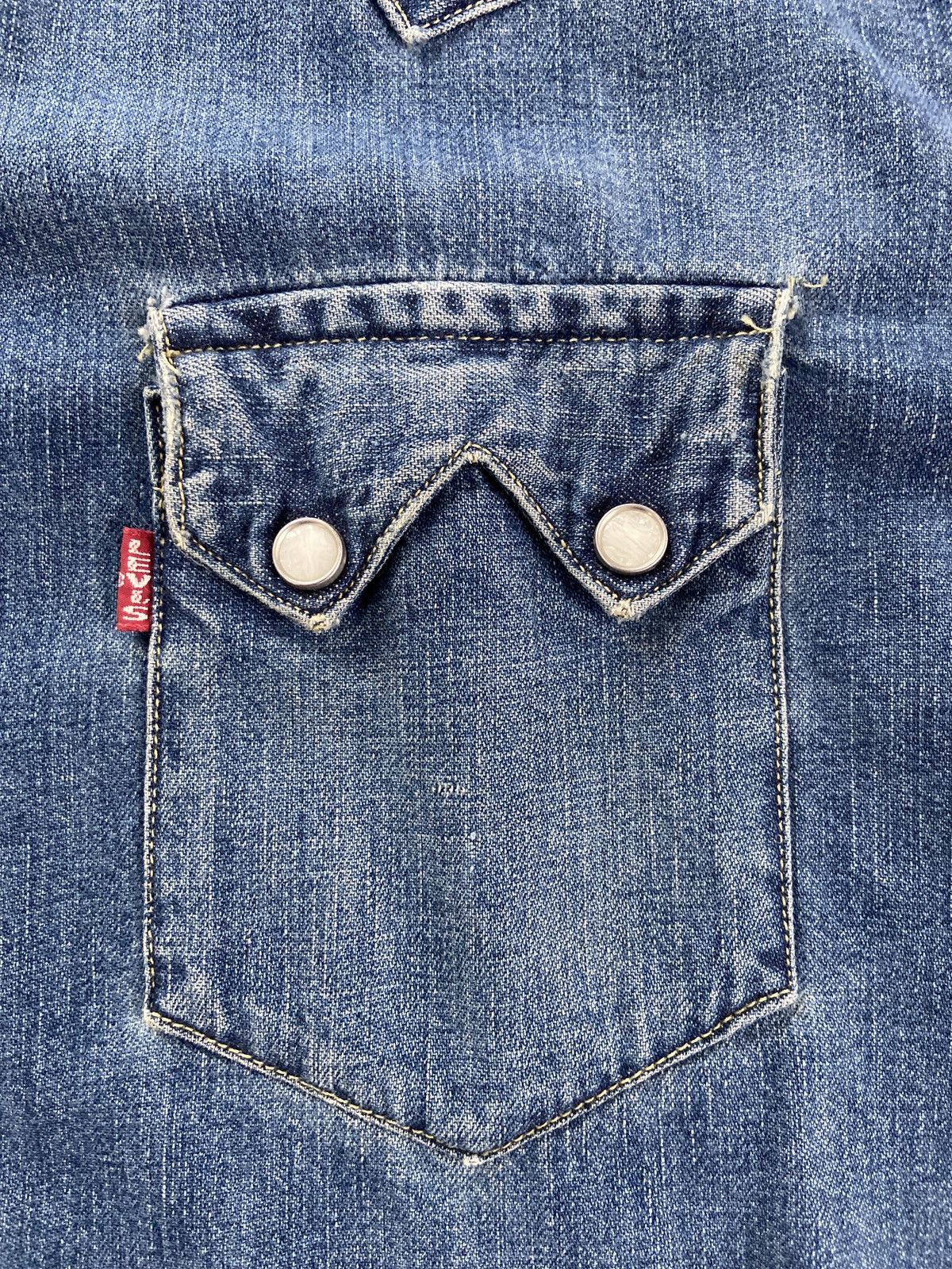 Levi's Vintage Clothing Levi’s Vintage Clothing Denim Shirt XL Size US XL / EU 56 / 4 - 4 Thumbnail