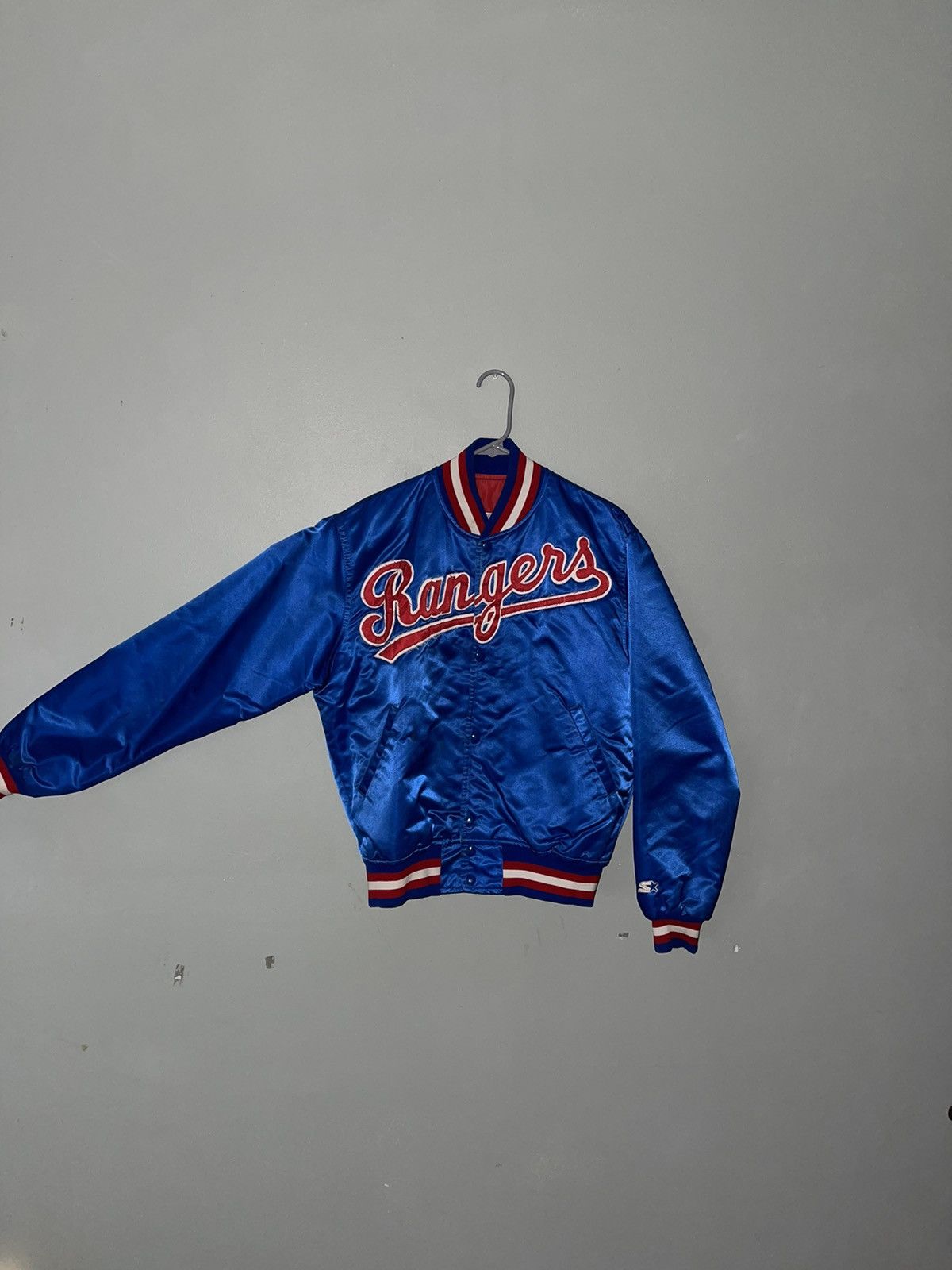 men's new york rangers starter jacket