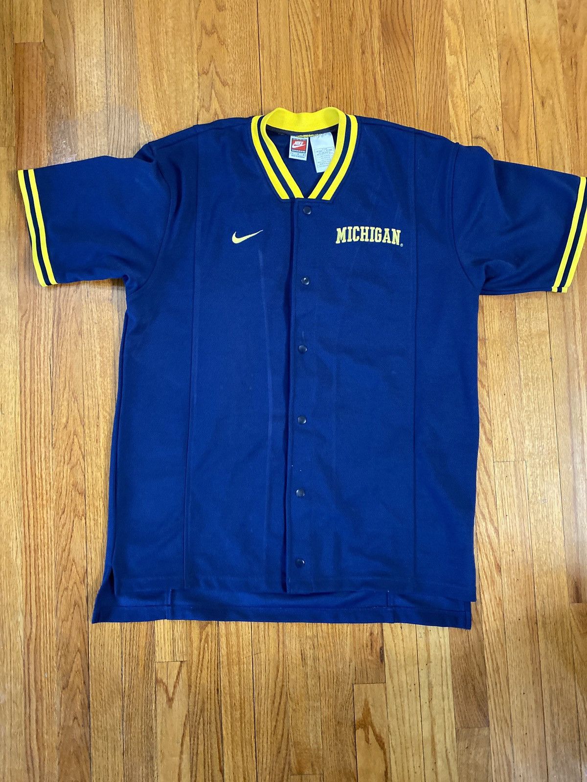 NCAA ‘90s Nike Michigan State Button Shirt Size US L / EU 52-54 / 3 - 1 Thumbnail
