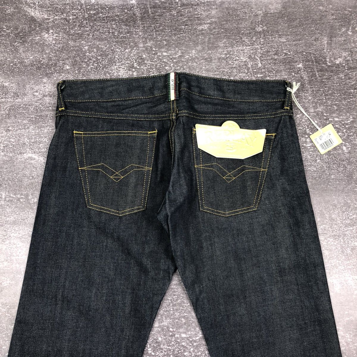 Replay NWT Replay Selvedge Denim Jeans 31x34 Size US 31 - 3 Thumbnail