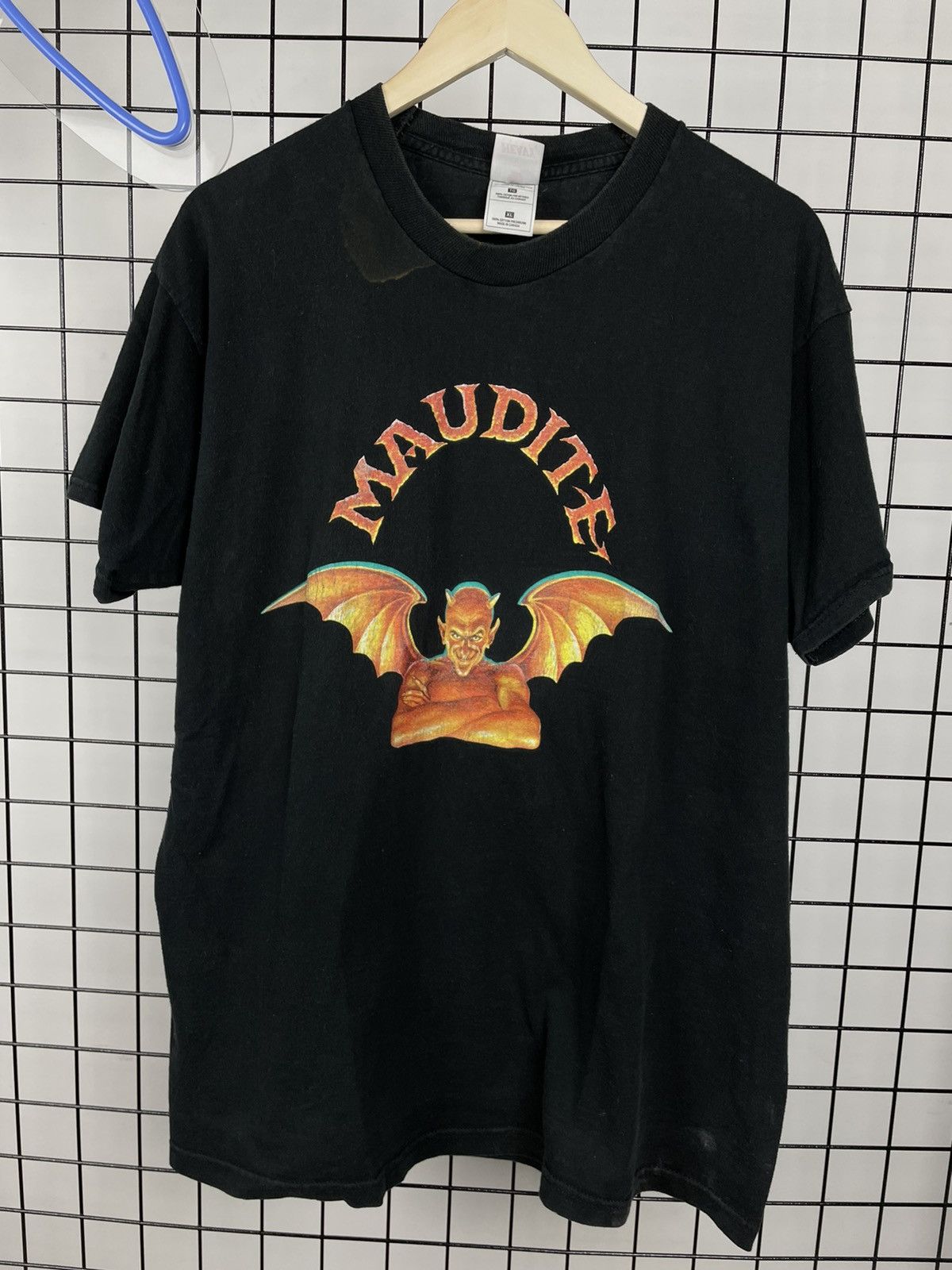 Vintage Maudite Devil beer t-shirt