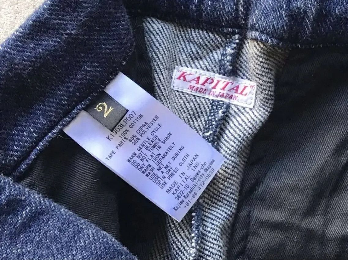 Kapital Kapital Indigo Track Pants Size US 32 / EU 48 - 6 Thumbnail