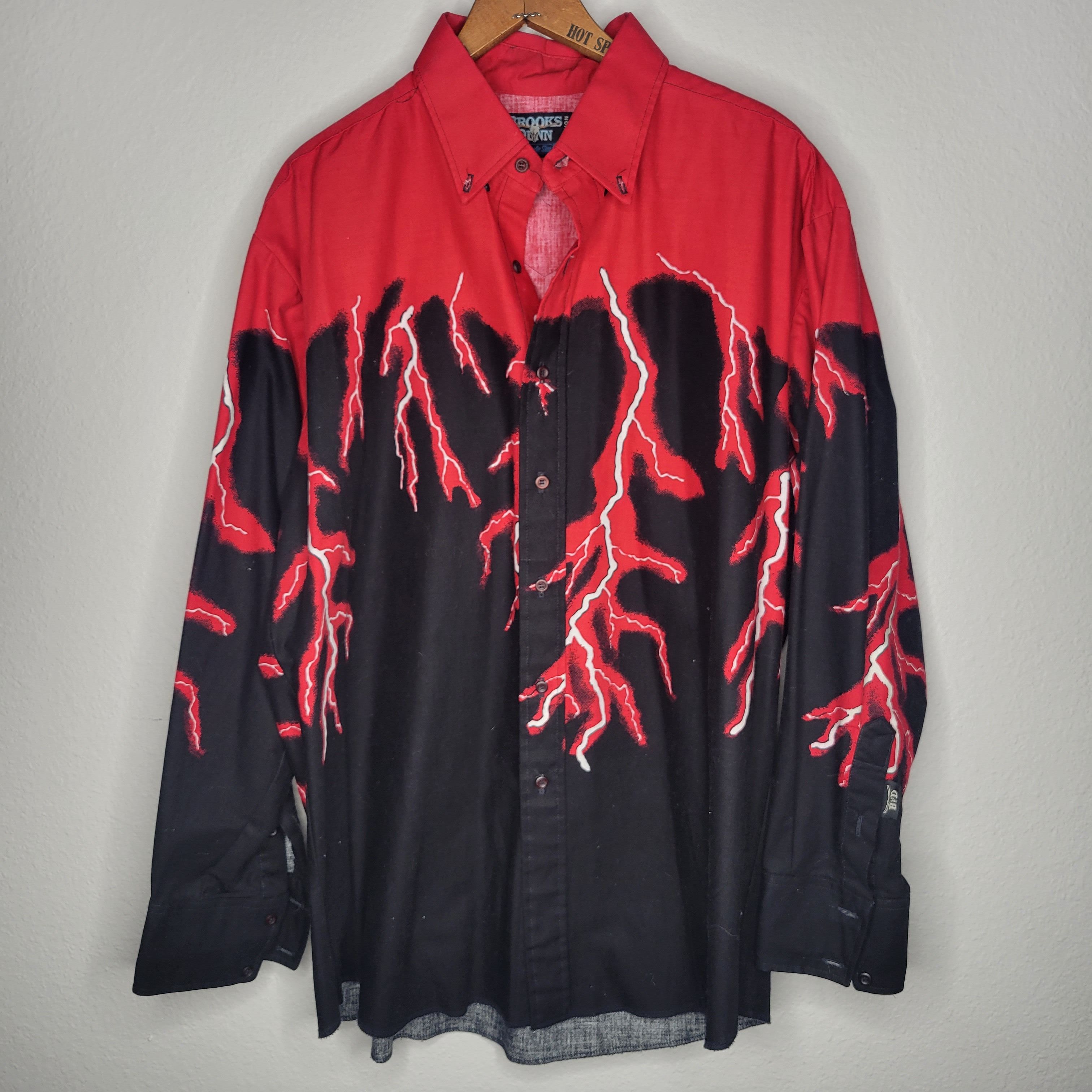 VTG 90s Brooks And Dunn Panhandle Slim Lightning Shirt