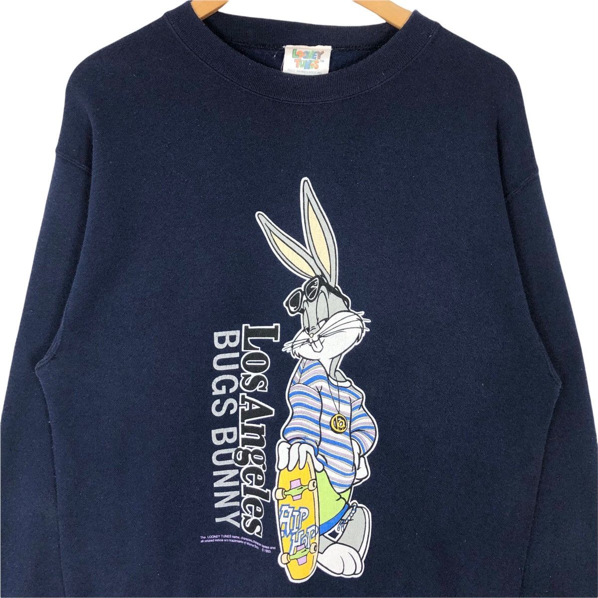 Cartoon Network Vintage 90s Bugs Bunny Looney Tunes Crewneck Sweatshirt Size US M / EU 48-50 / 2 - 5 Thumbnail