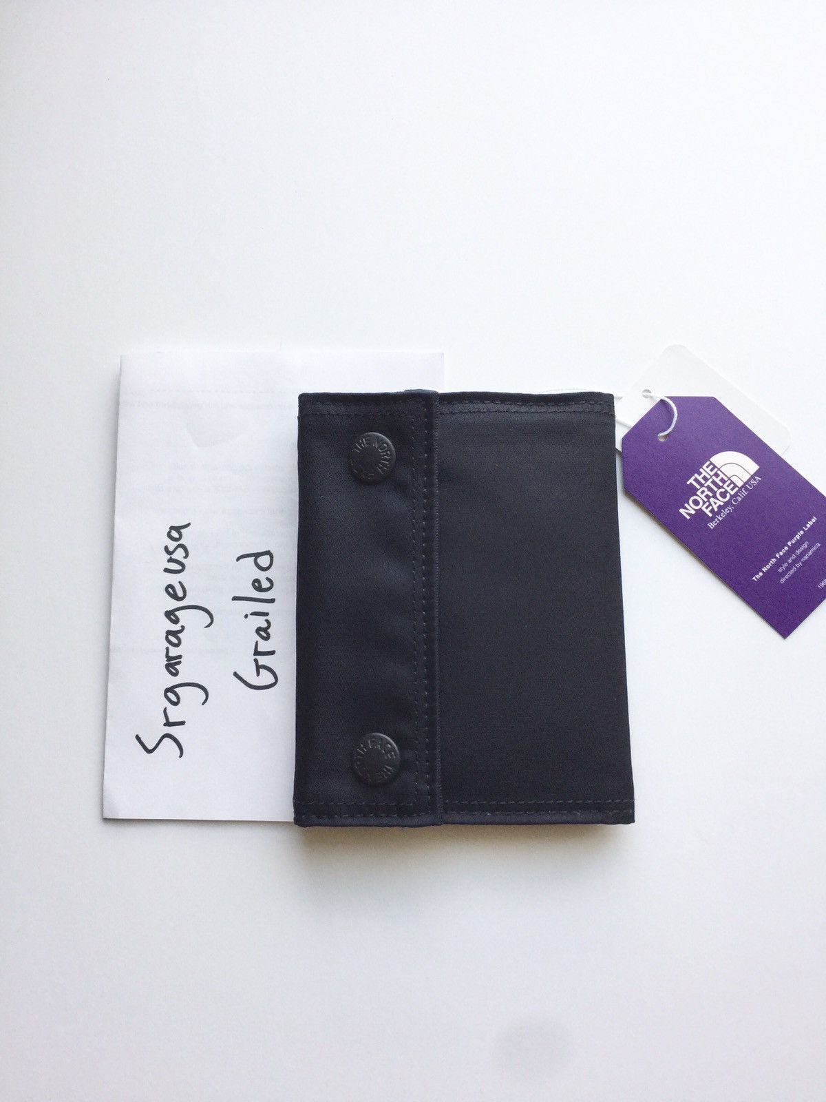 The North Face Purple Label Limonta Wallet Navy | Grailed